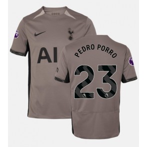 Tottenham Hotspur Pedro Porro #23 Tredje trøje 2023-24 Kort ærmer